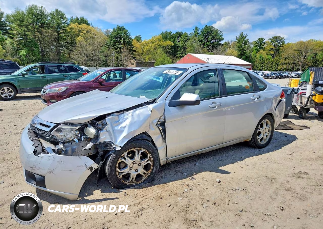 2008 Ford Focus Se VIN:1FAHP35N98W134573 - 1