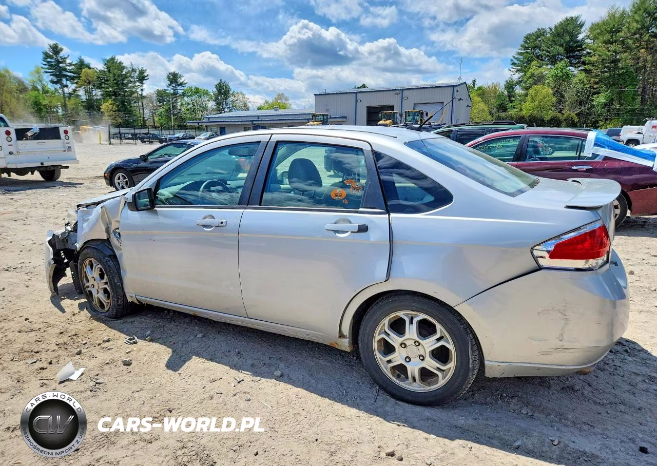 2008 Ford Focus Se VIN:1FAHP35N98W134573 - 2