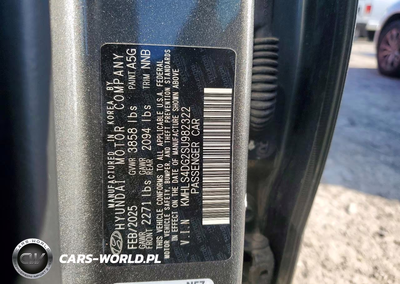2025 Hyundai Elantra Sel VIN:KMHLS4DG2SU982322 - 12