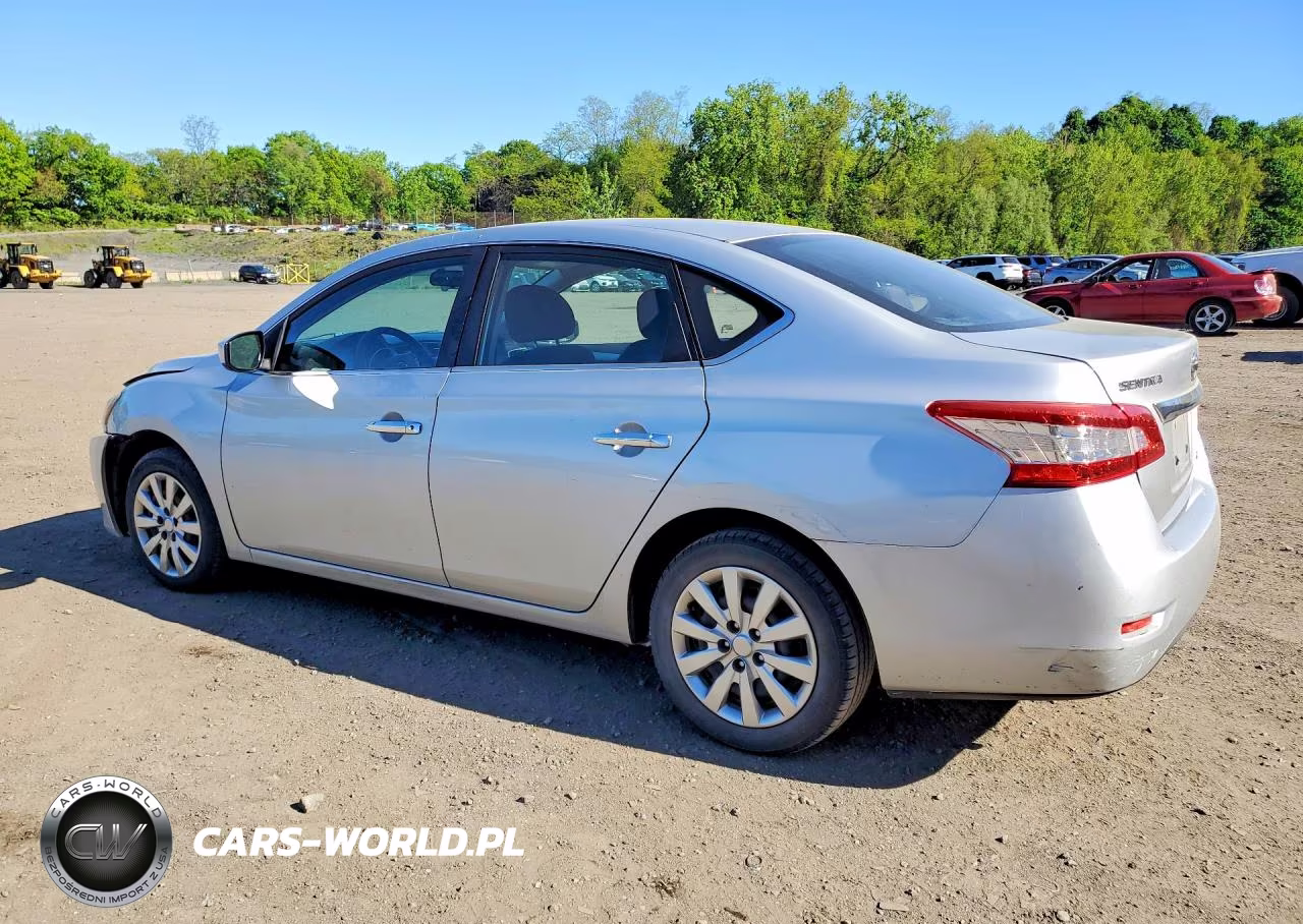 2014 Nissan Sentra Sv VIN:3N1AB7AP9EY235225 - 2