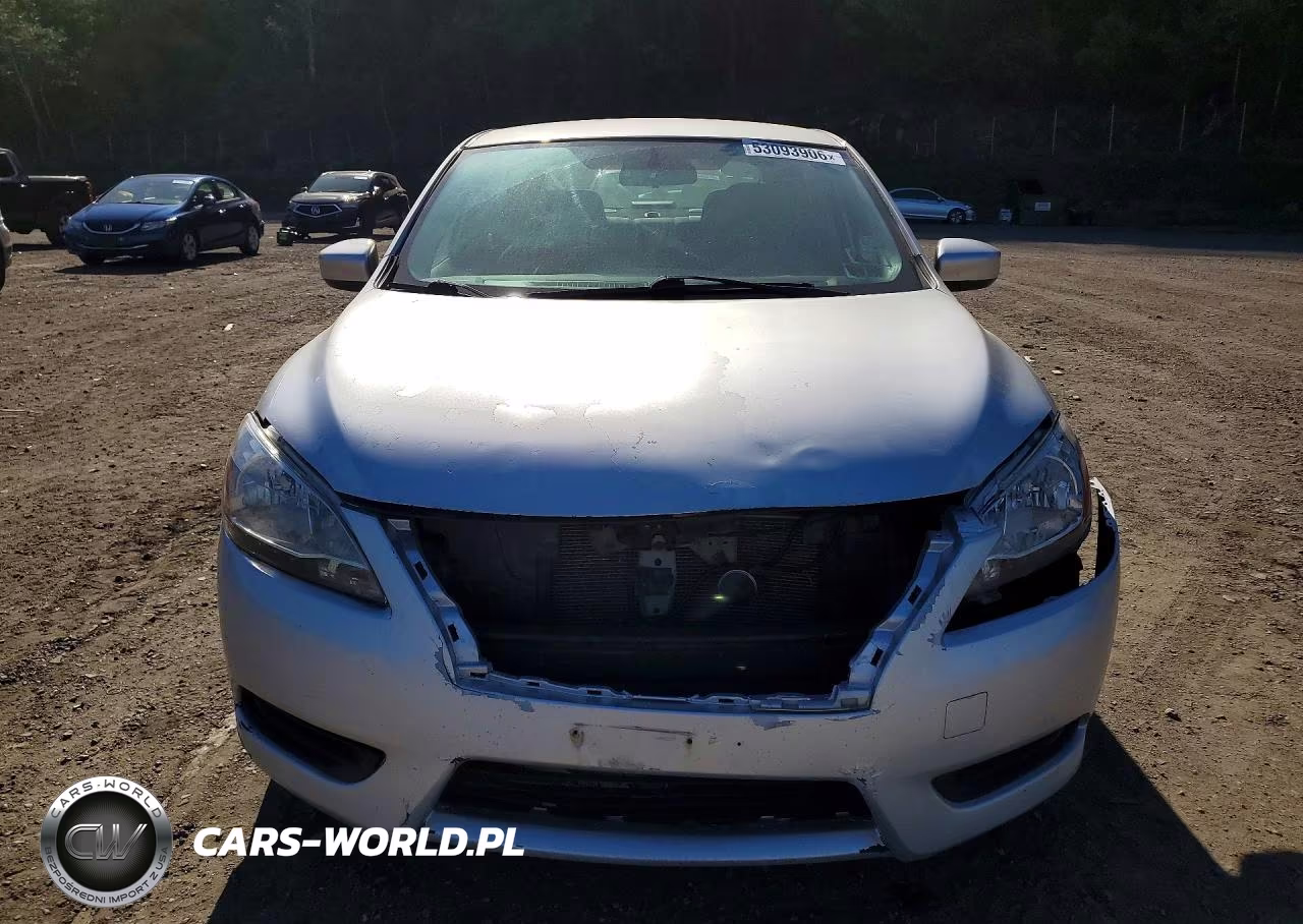 2014 Nissan Sentra Sv VIN:3N1AB7AP9EY235225 - 5
