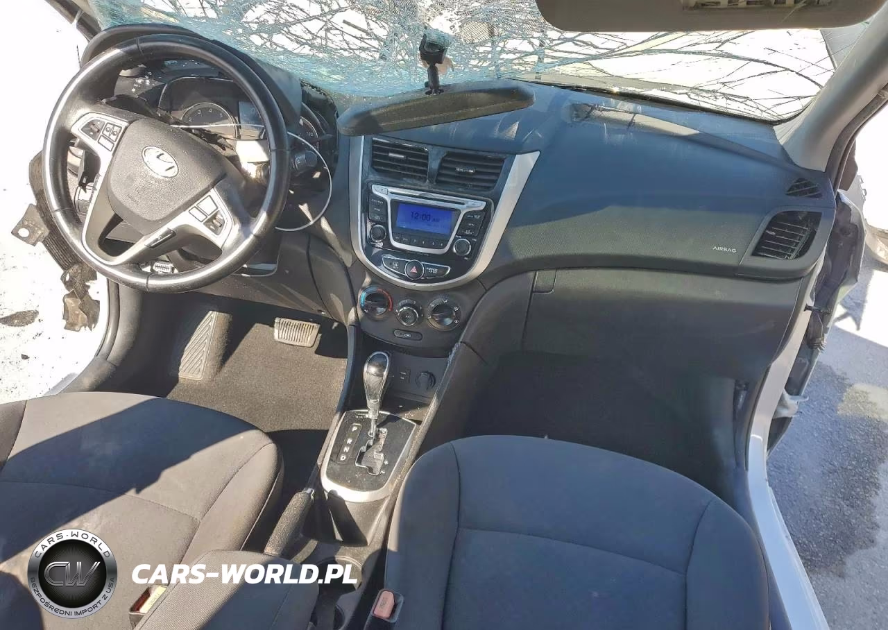 2014 Hyundai Accent Se VIN:KMHCU5AE5EU152344 - 8