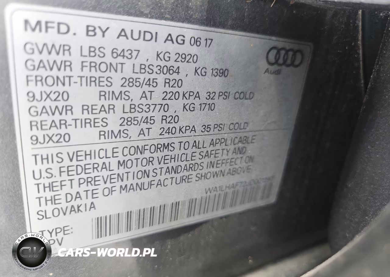 2018 Audi Q7 Premium Plus VIN:WA1LHAF72JD001297 - 13