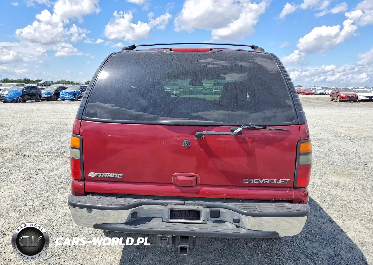 2005 Chevrolet Tahoe K1500 VIN:1GNEK13T75R117323 - 6