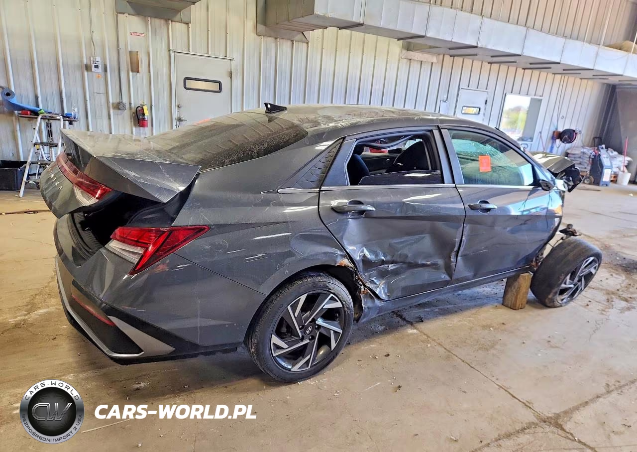 2024 Hyundai Elantra Sel VIN:KMHLS4DG6RU643587 - 3