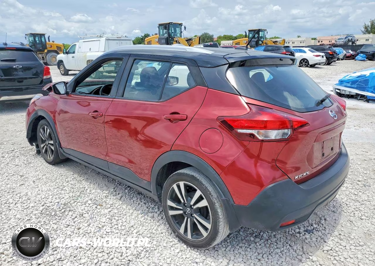 2019 Nissan Kicks Sv VIN:3N1CP5CU2KL470687 - 2