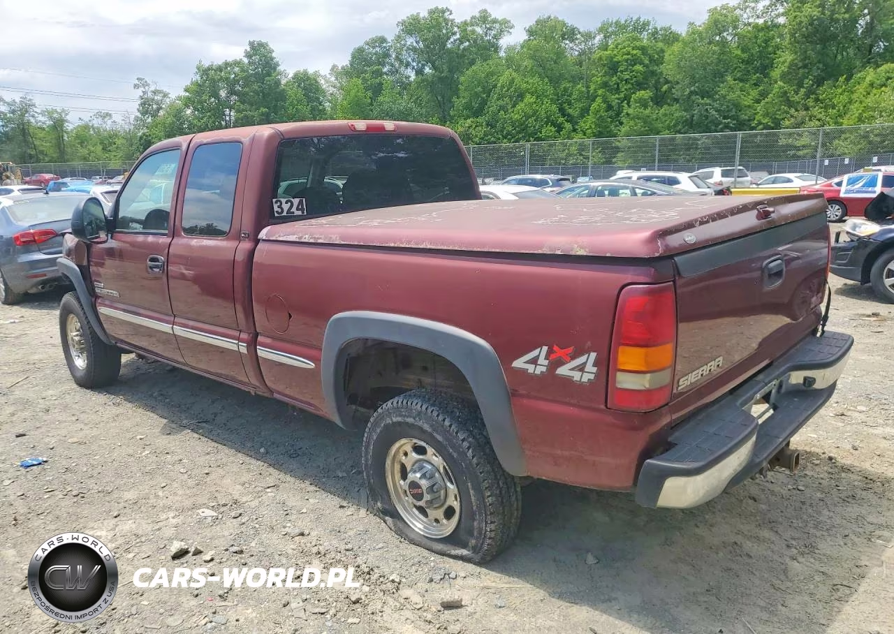 2002 GMC Sierra K2500 Heavy Duty VIN:1GTHK29102E297555 - 2