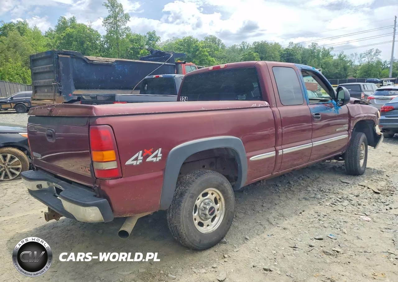 2002 GMC Sierra K2500 Heavy Duty VIN:1GTHK29102E297555 - 3