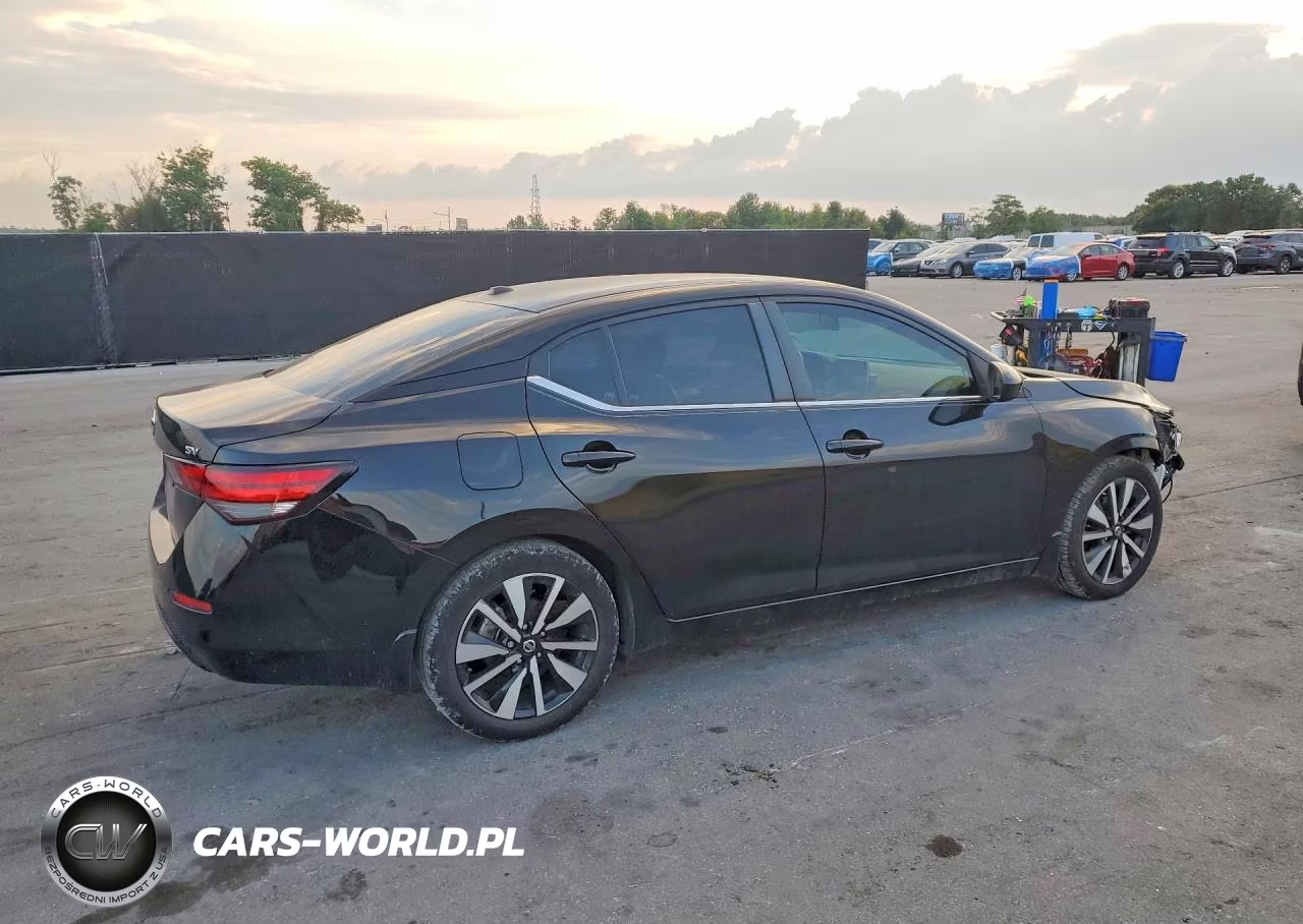 2022 Nissan Sentra Sv VIN:3N1AB8CV1NY304880 - 3