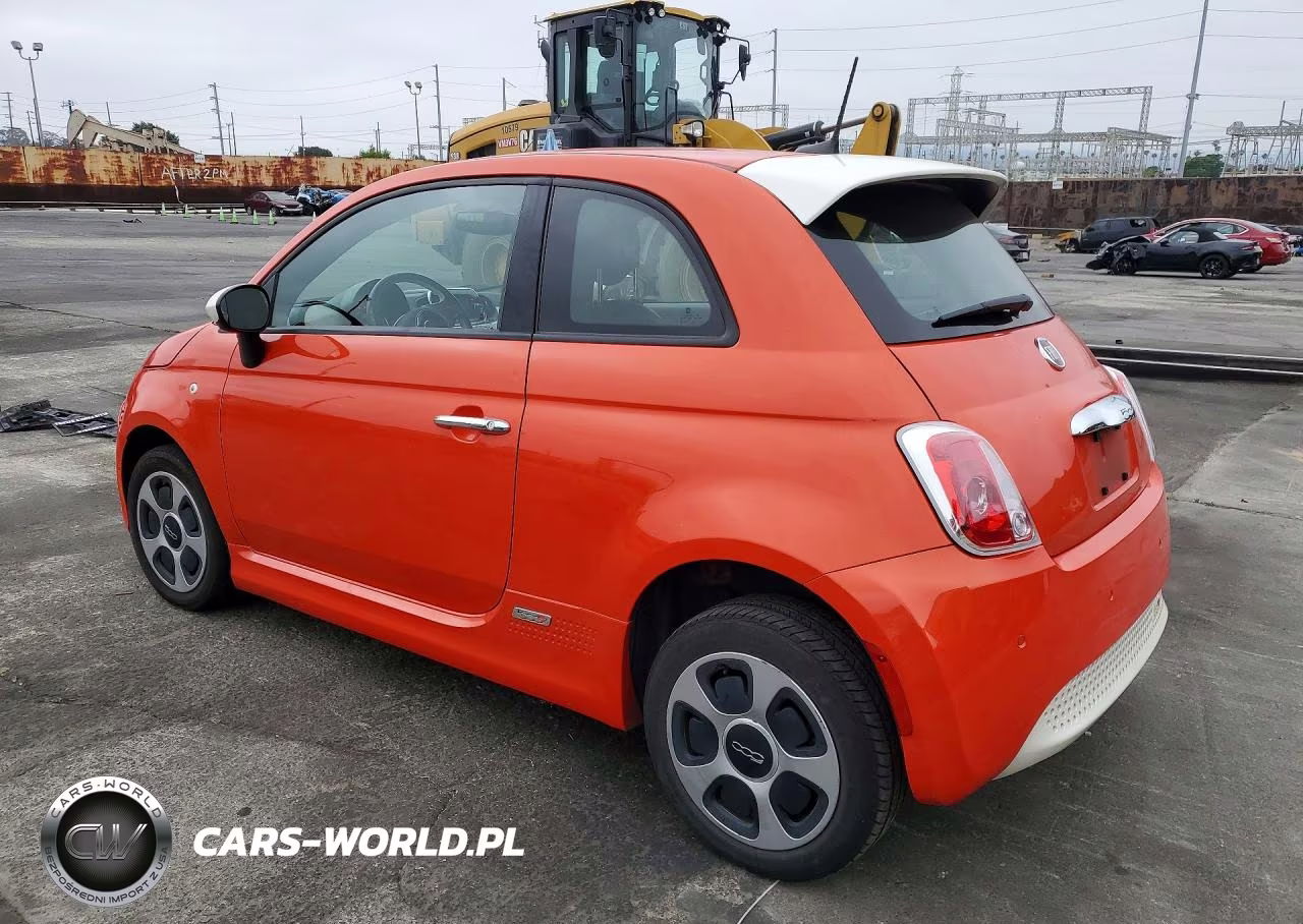 2017 Fiat 500 Electric VIN:3C3CFFGEXHT600639 - 2