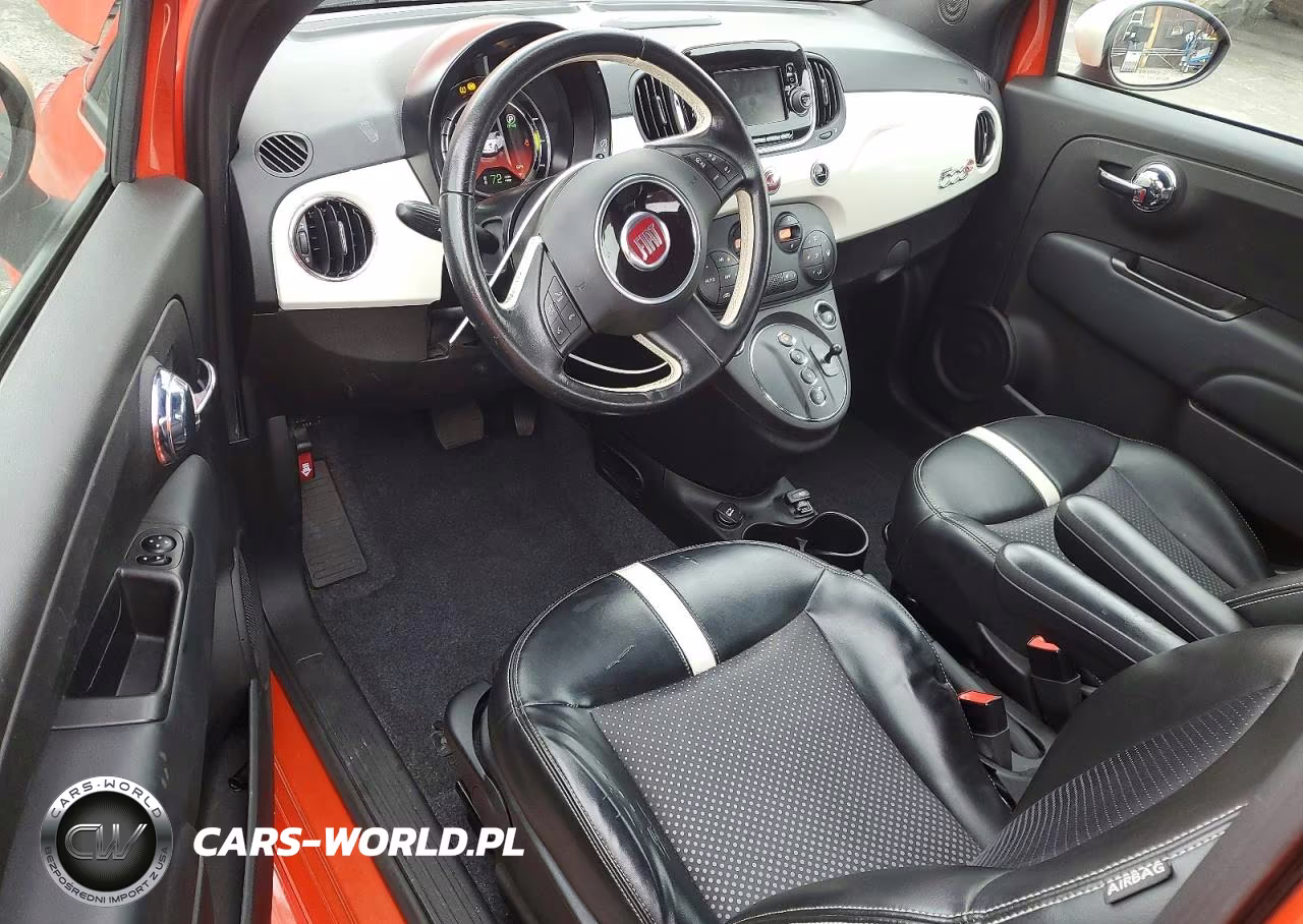 2017 Fiat 500 Electric VIN:3C3CFFGEXHT600639 - 8
