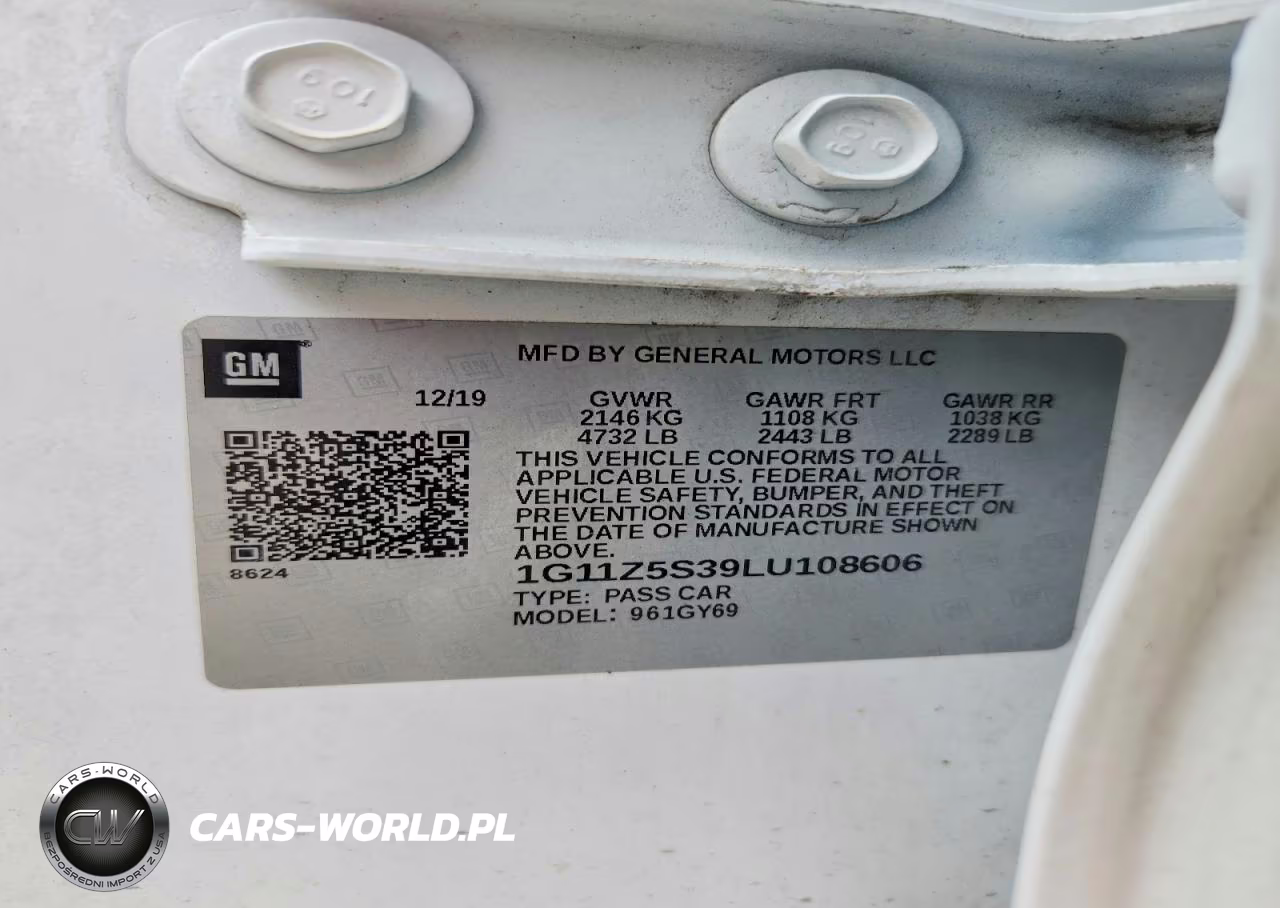 2020 Chevrolet Impala Lt VIN:1G11Z5S39LU108606 - 13