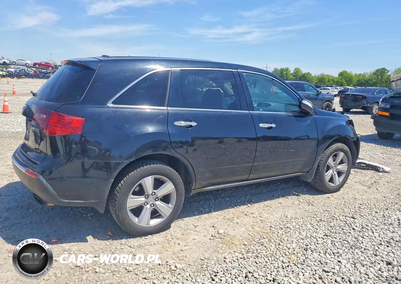 2012 Acura Mdx Tech Ent. VIN:2HNYD2H26CH513885 - 3