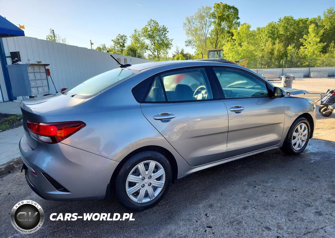 2022 Kia Rio S VIN:3KPA24AD5NE461152 - 3