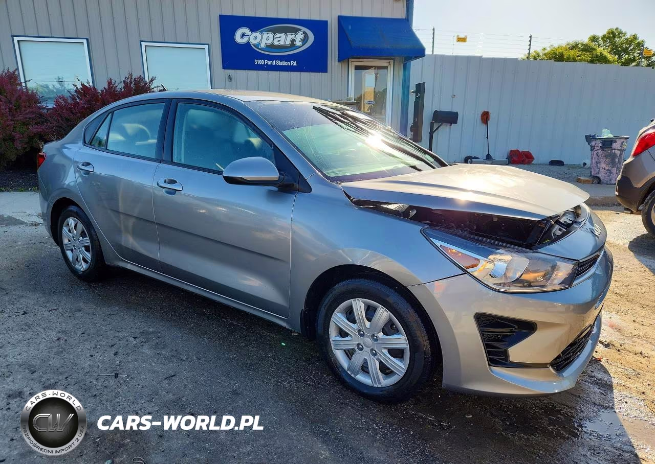 2022 Kia Rio S VIN:3KPA24AD5NE461152 - 4