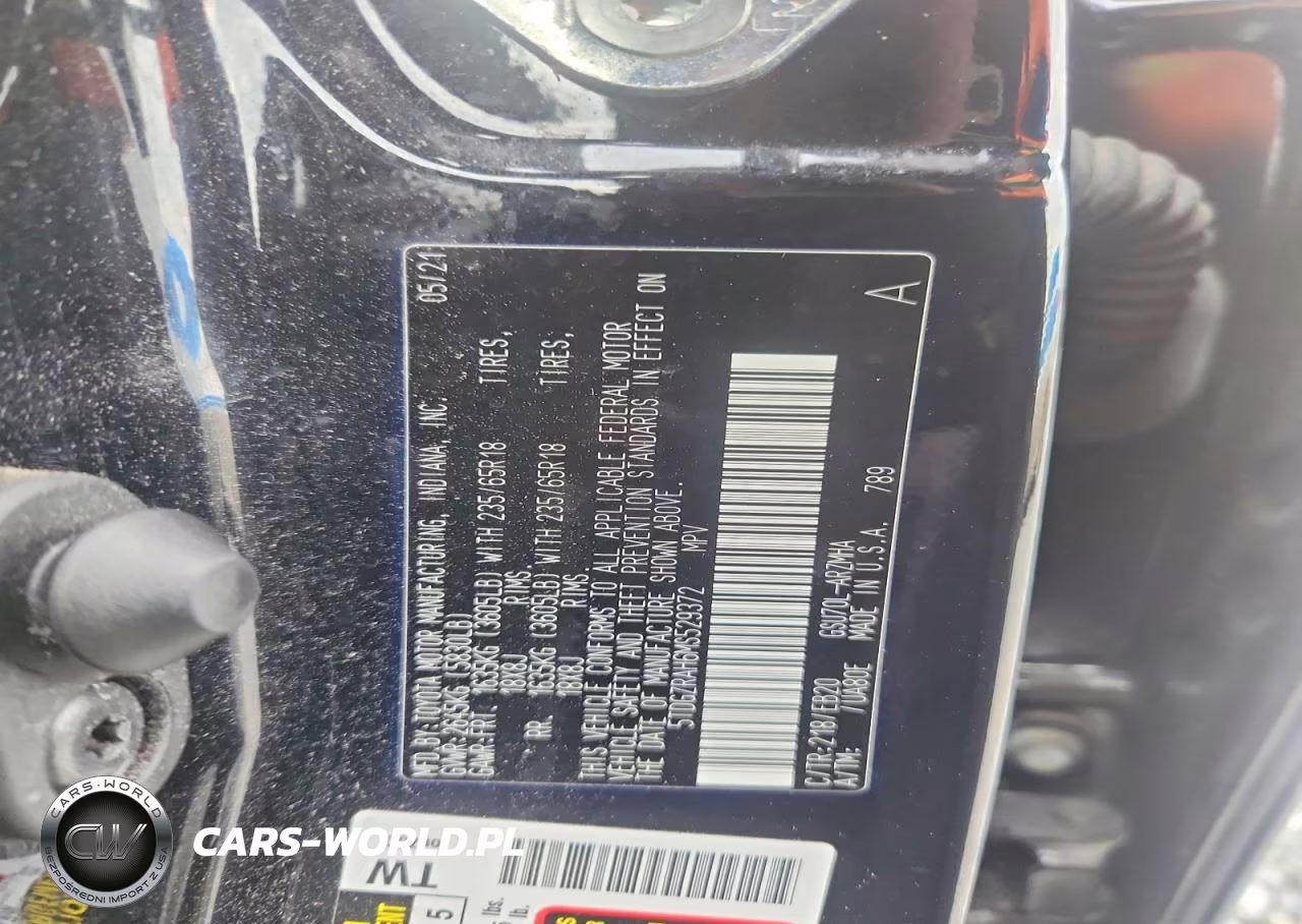 2021 Toyota Highlander Xle VIN:5TDGZRAH6MS529372 - 14