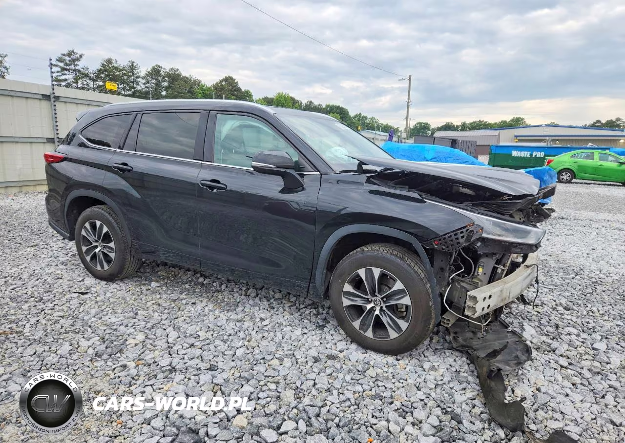 2021 Toyota Highlander Xle VIN:5TDGZRAH6MS529372 - 4