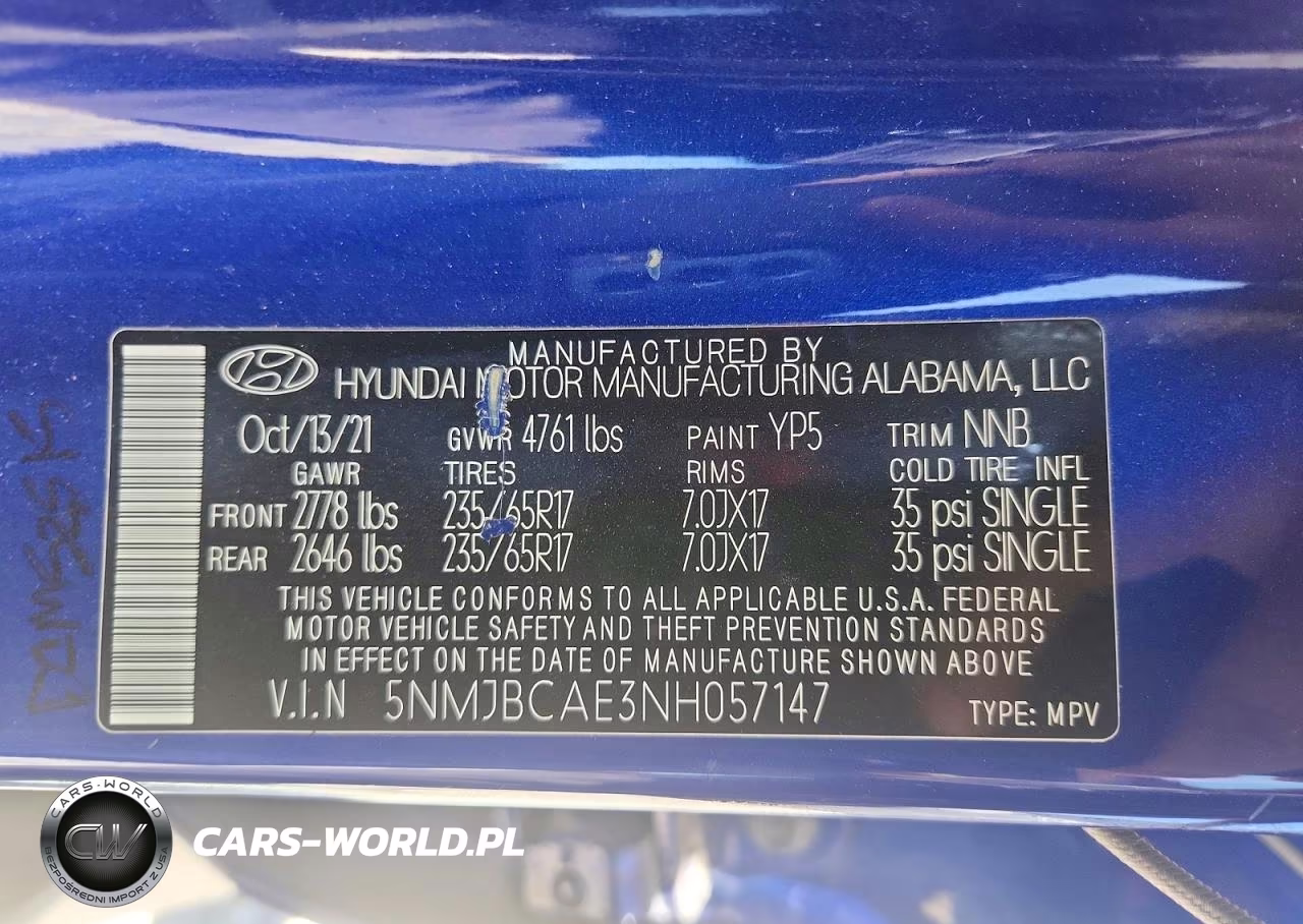 2022 Hyundai Tucson Sel VIN:5NMJBCAE3NH057147 - 12