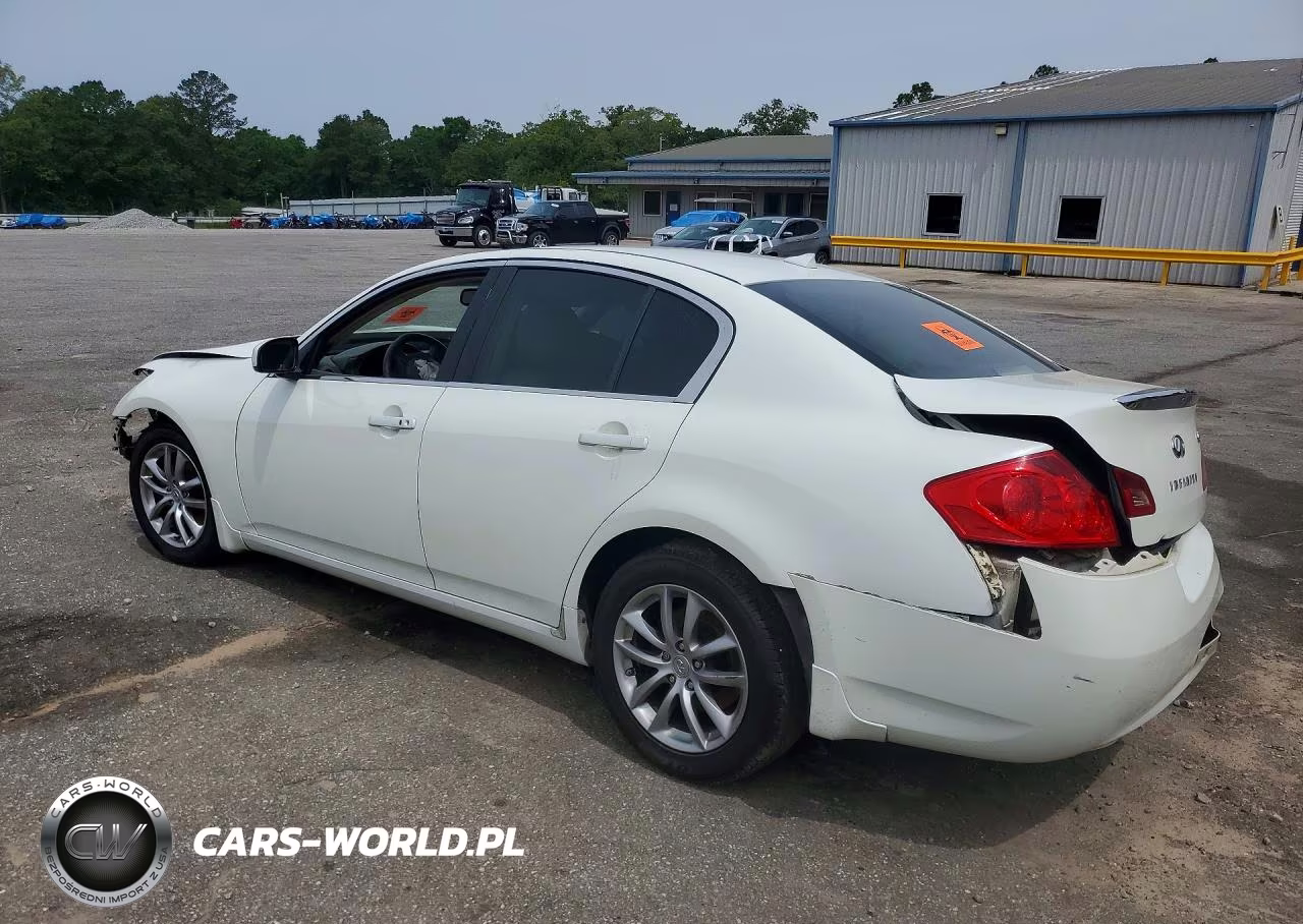 2008 Infiniti G35 Base VIN:JNKBV61E78M210458 - 2