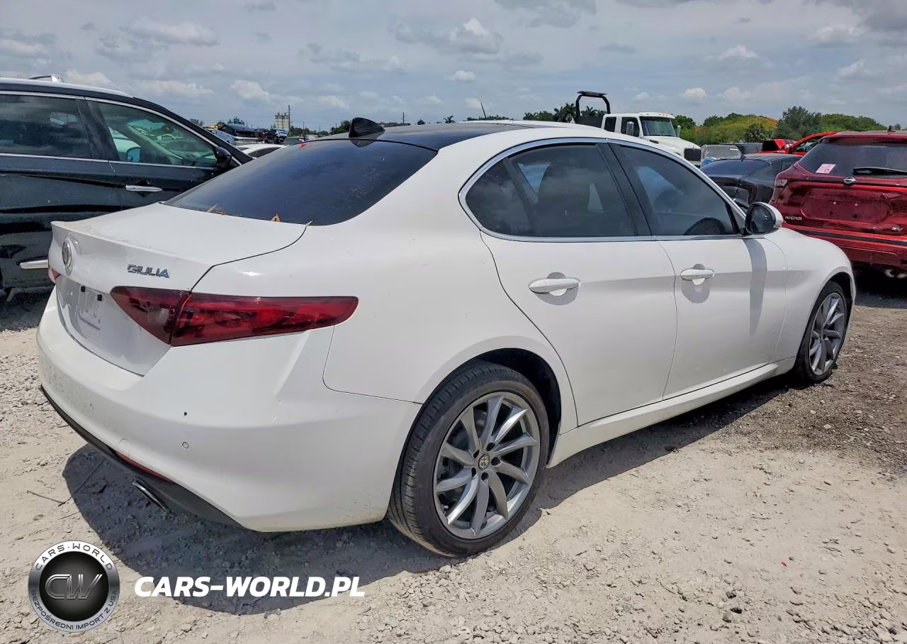 2017 Alfa Romeo Giulia Q4 VIN:ZARFAEDN8H7550355 - 3
