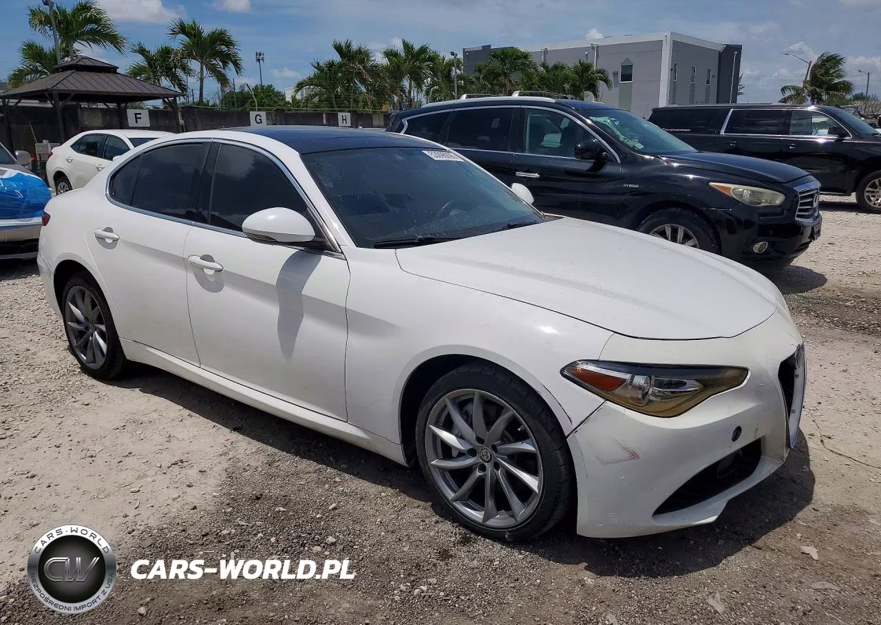 2017 Alfa Romeo Giulia Q4 VIN:ZARFAEDN8H7550355 - 4