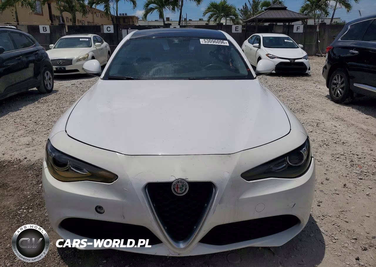 2017 Alfa Romeo Giulia Q4 VIN:ZARFAEDN8H7550355 - 5