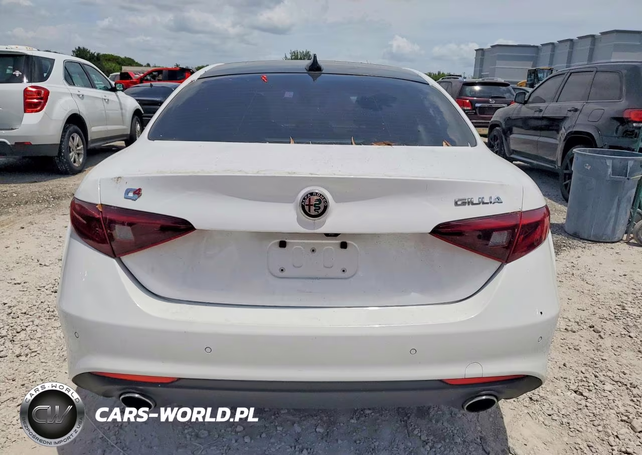 2017 Alfa Romeo Giulia Q4 VIN:ZARFAEDN8H7550355 - 6