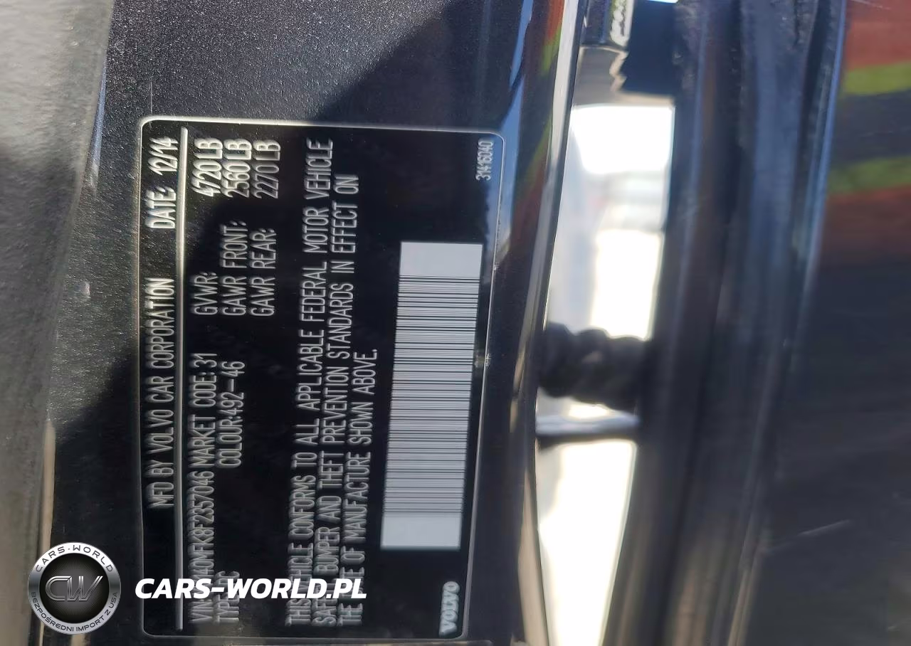 2015 Volvo S60 Premier VIN:YV140MFK8F2357046 - 12