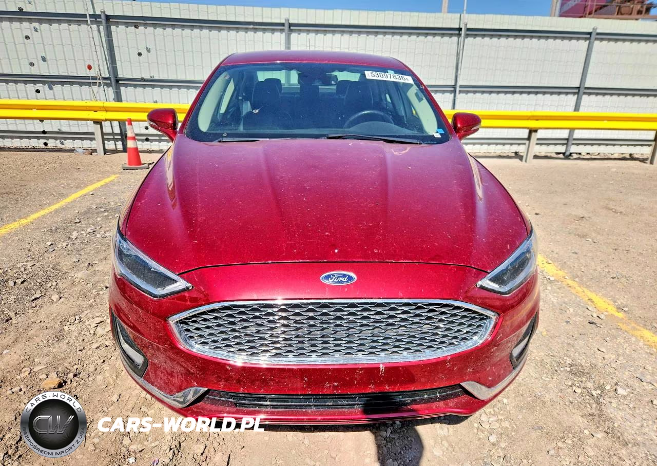 2019 Ford Fusion Titanium VIN:3FA6P0SU2KR266554 - 5