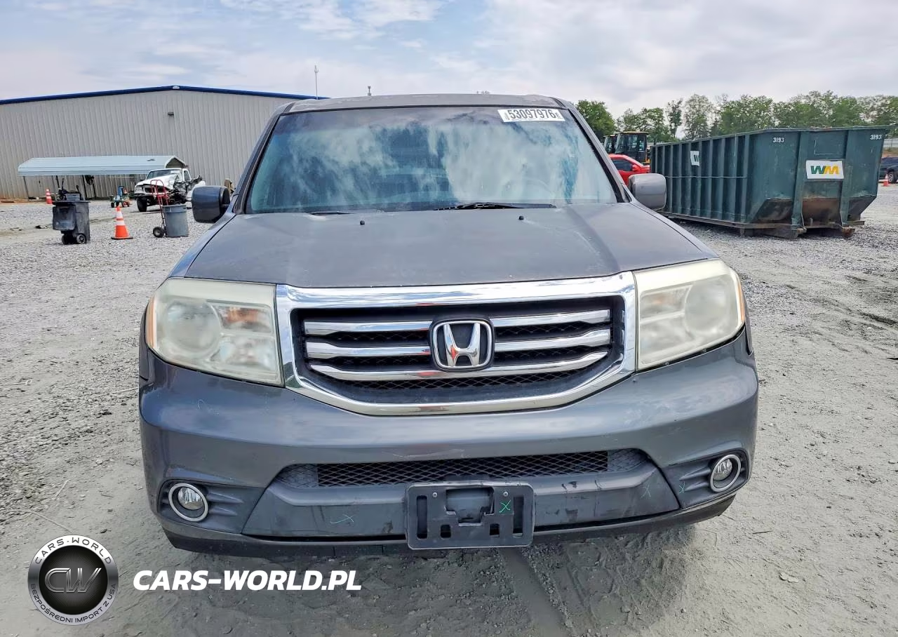 2012 Honda Pilot VIN:5FNYF3H49CB043655 - 5