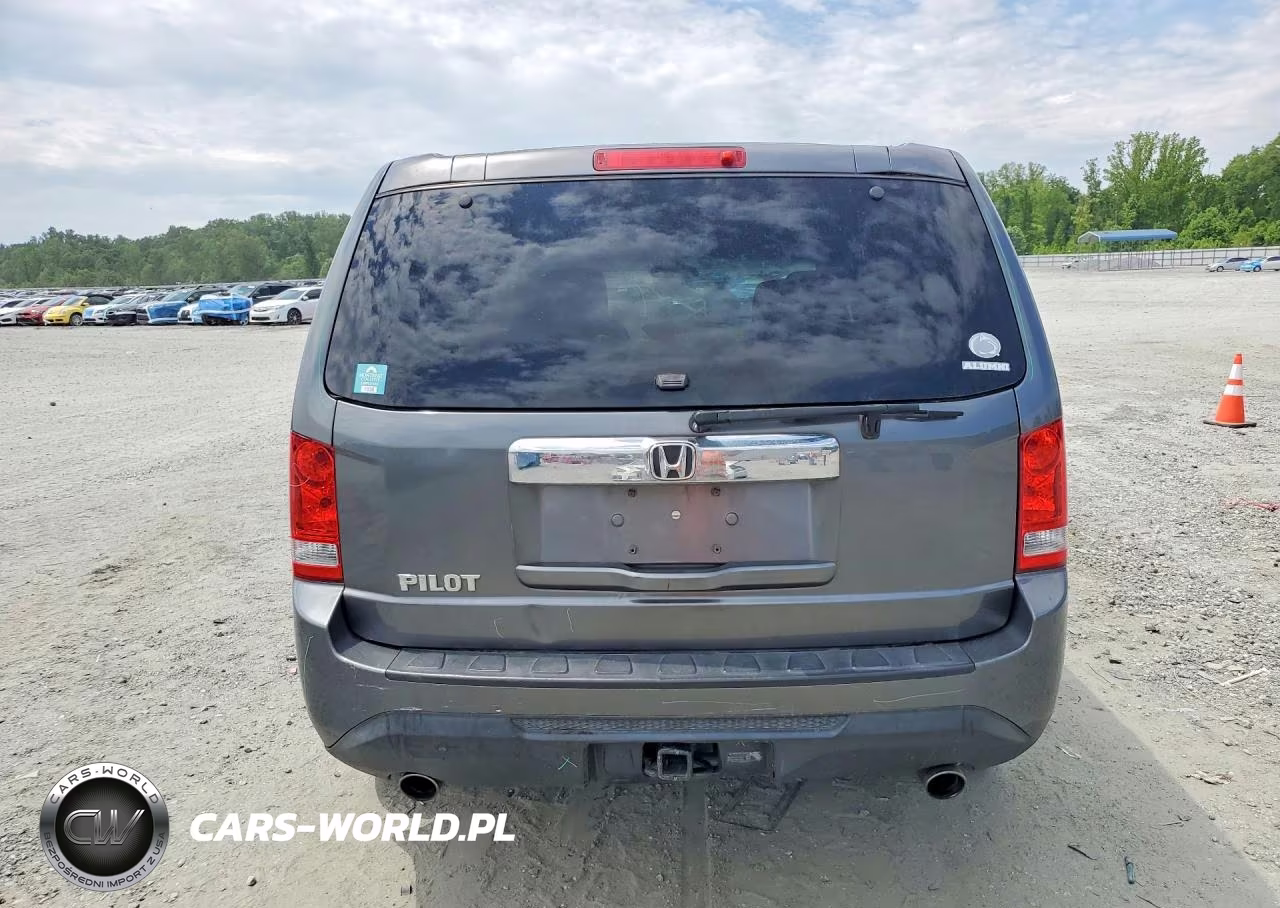 2012 Honda Pilot VIN:5FNYF3H49CB043655 - 6