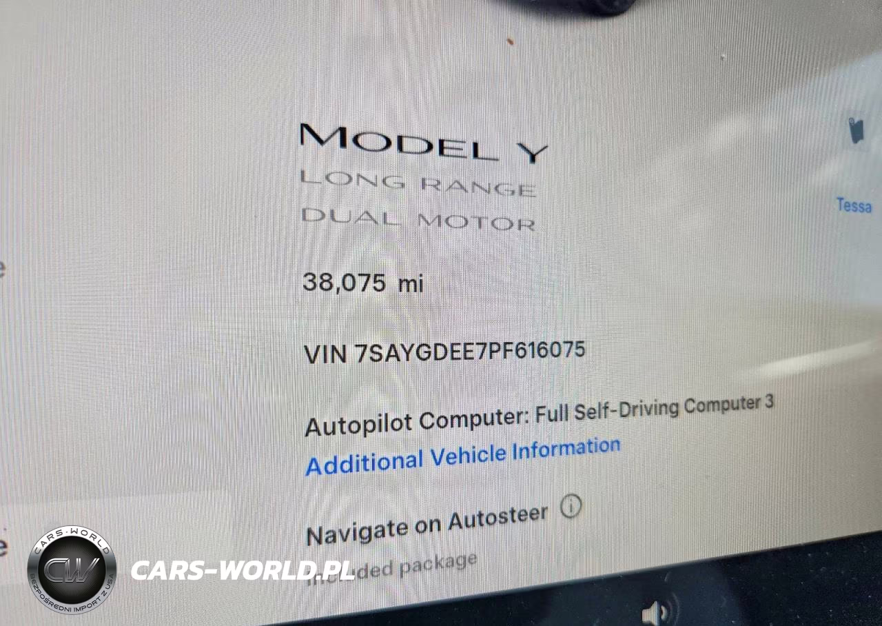 2023 Tesla Model Y VIN:7SAYGDEE7PF616075 - 13