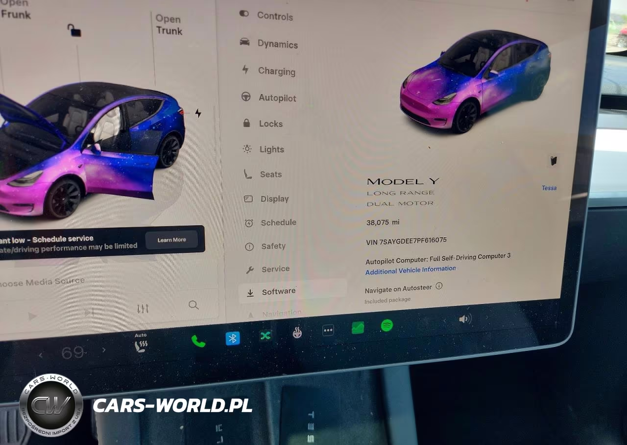 2023 Tesla Model Y VIN:7SAYGDEE7PF616075 - 9
