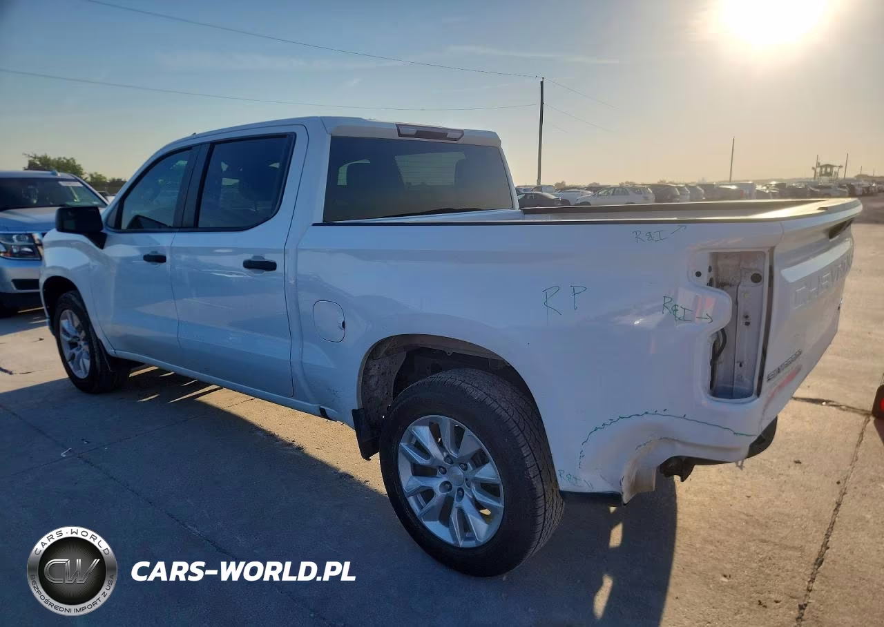 2021 Chevrolet Silverado C1500 Custom VIN:3GCPWBEK6MG212616 - 2