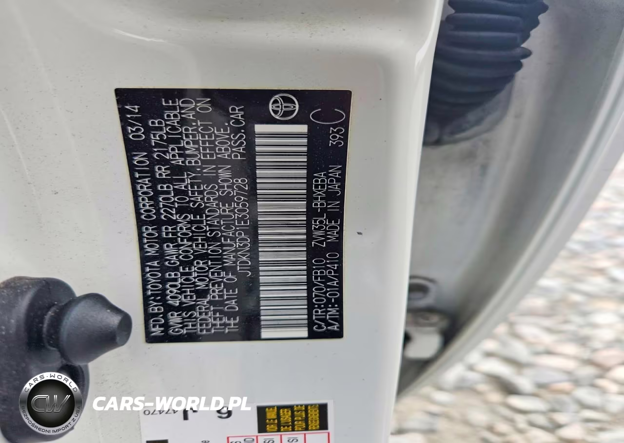 2014 Toyota Prius Plug-In Hybrid Base VIN:JTDKN3DP1E3059728 - 12