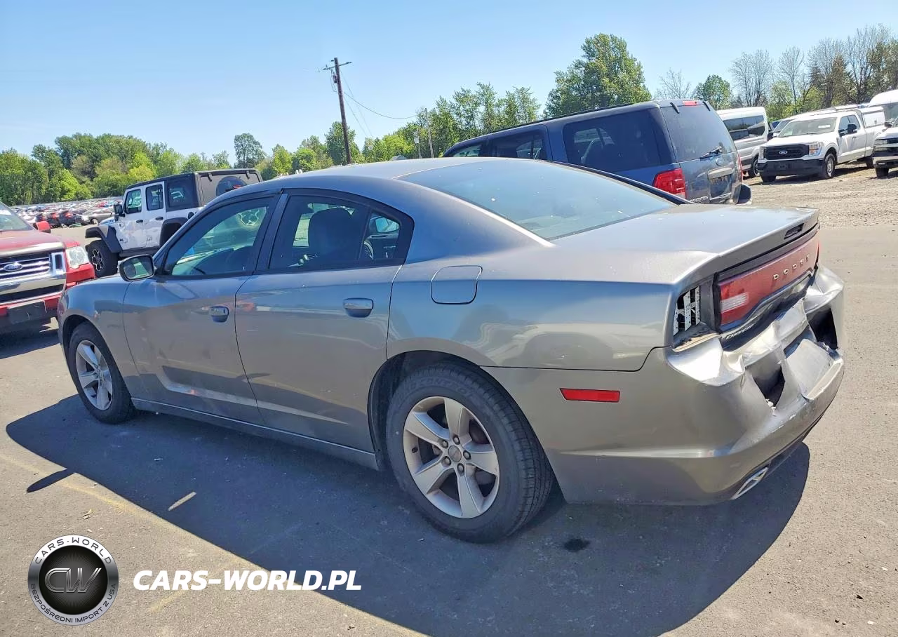 2012 Dodge Charger Se VIN:2C3CDXBGXCH112328 - 2
