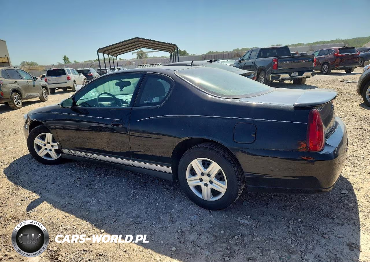 2006 Chevrolet Monte Carlo Ls VIN:2G1WJ15K569265821 - 2