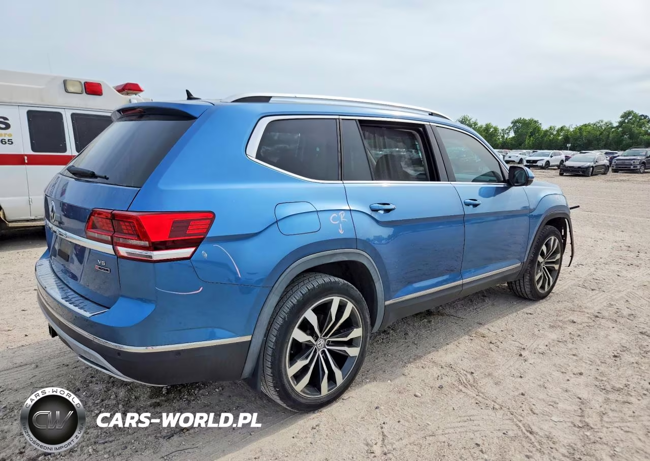 2019 Volkswagen Atlas Sel Premium VIN:1V2NR2CA6KC609413 - 3