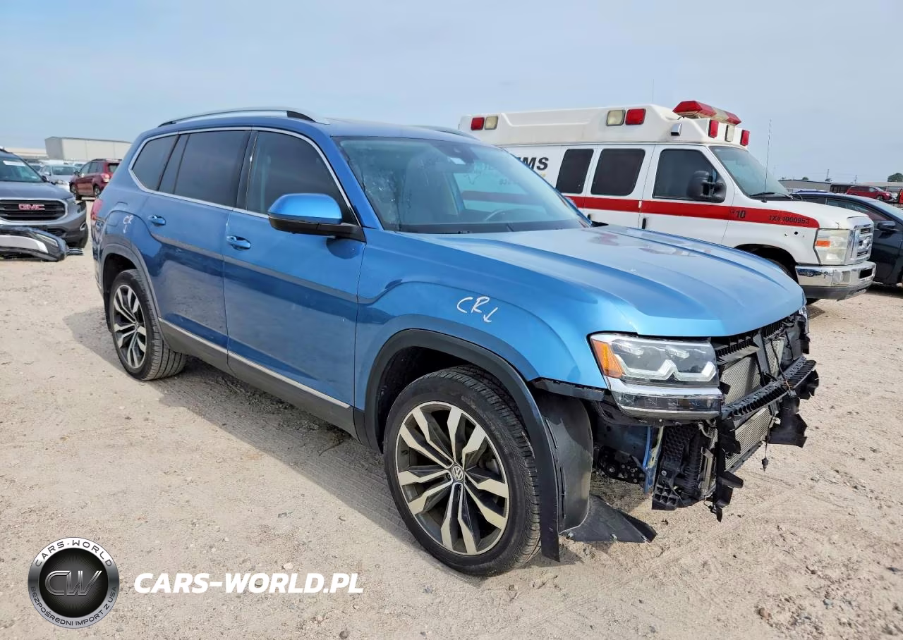 2019 Volkswagen Atlas Sel Premium VIN:1V2NR2CA6KC609413 - 4