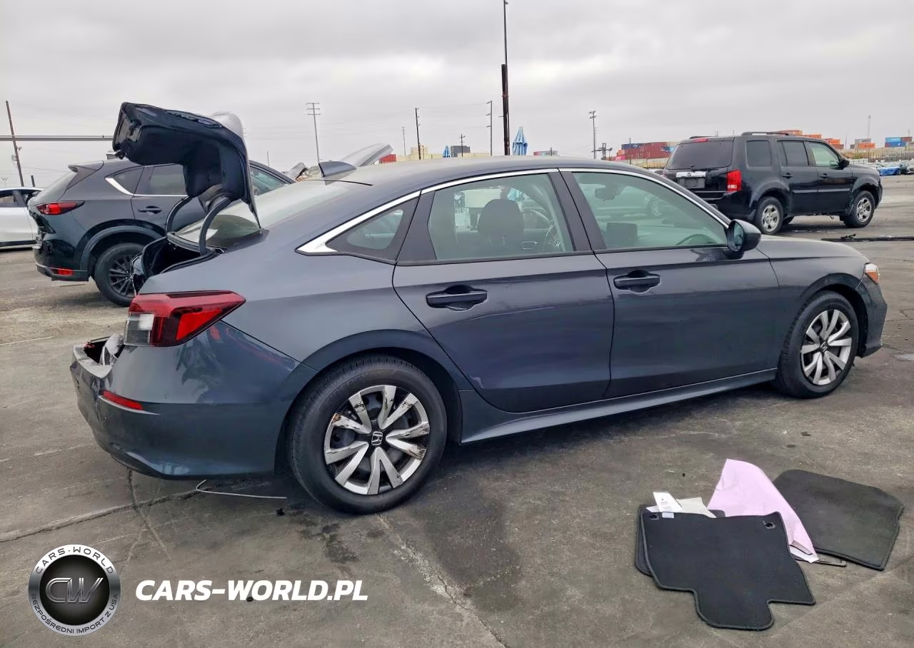 2026 Honda Civic Lx VIN:2HGFE2F26TH538008 - 3