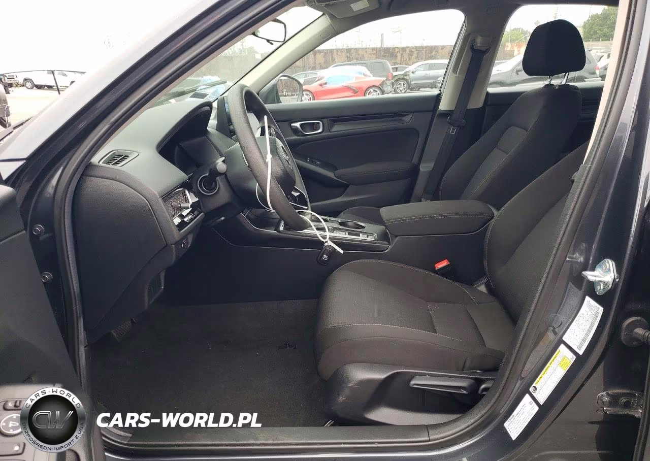 2026 Honda Civic Lx VIN:2HGFE2F26TH538008 - 7