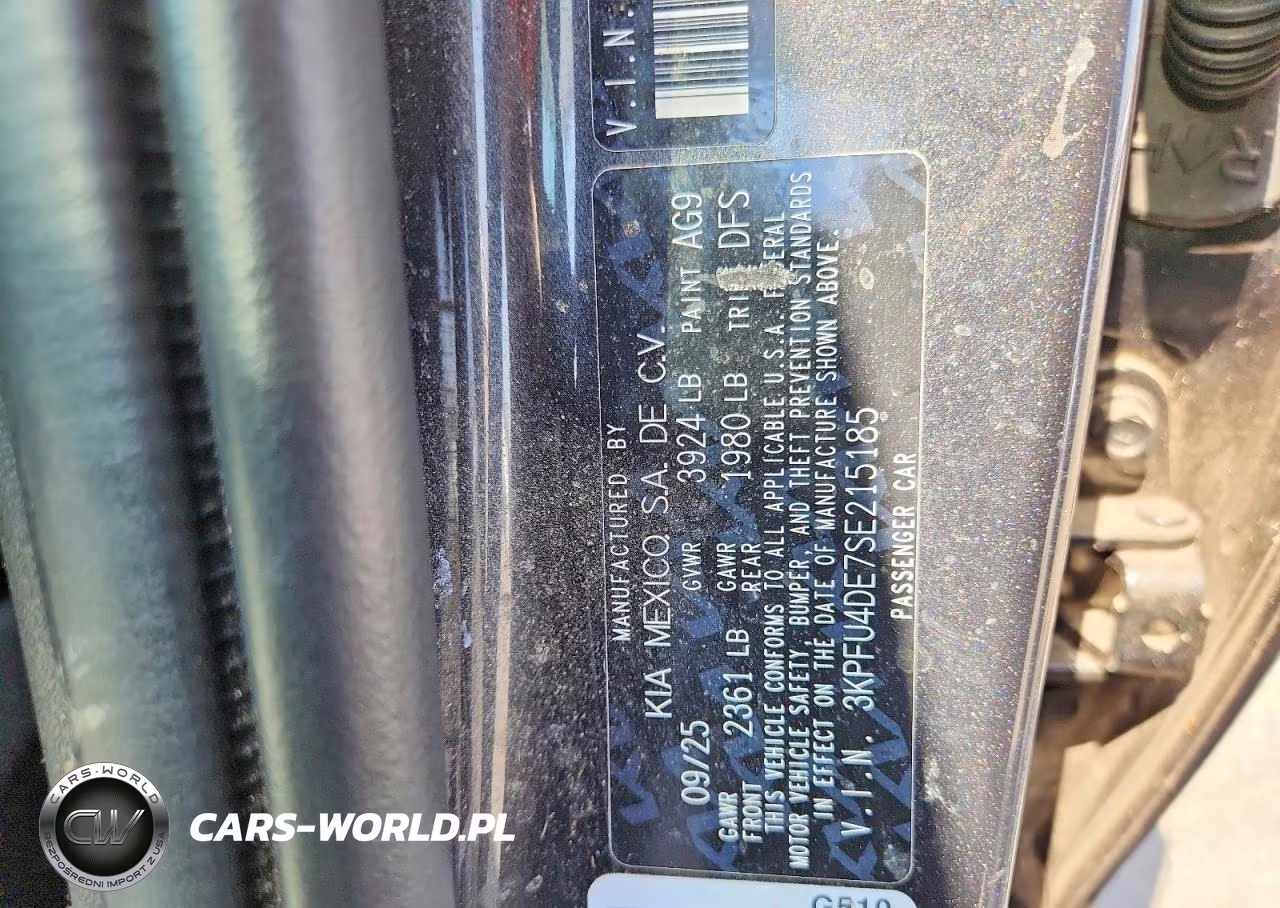 2025 Kia K4 Ex VIN:3KPFU4DE7SE215185 - 12