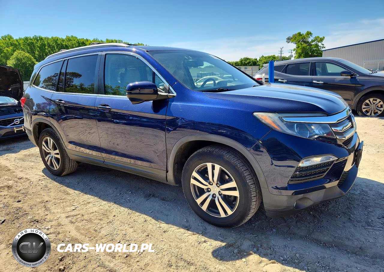 2017 Honda Pilot Exl VIN:5FNYF6H56HB072595 - 4