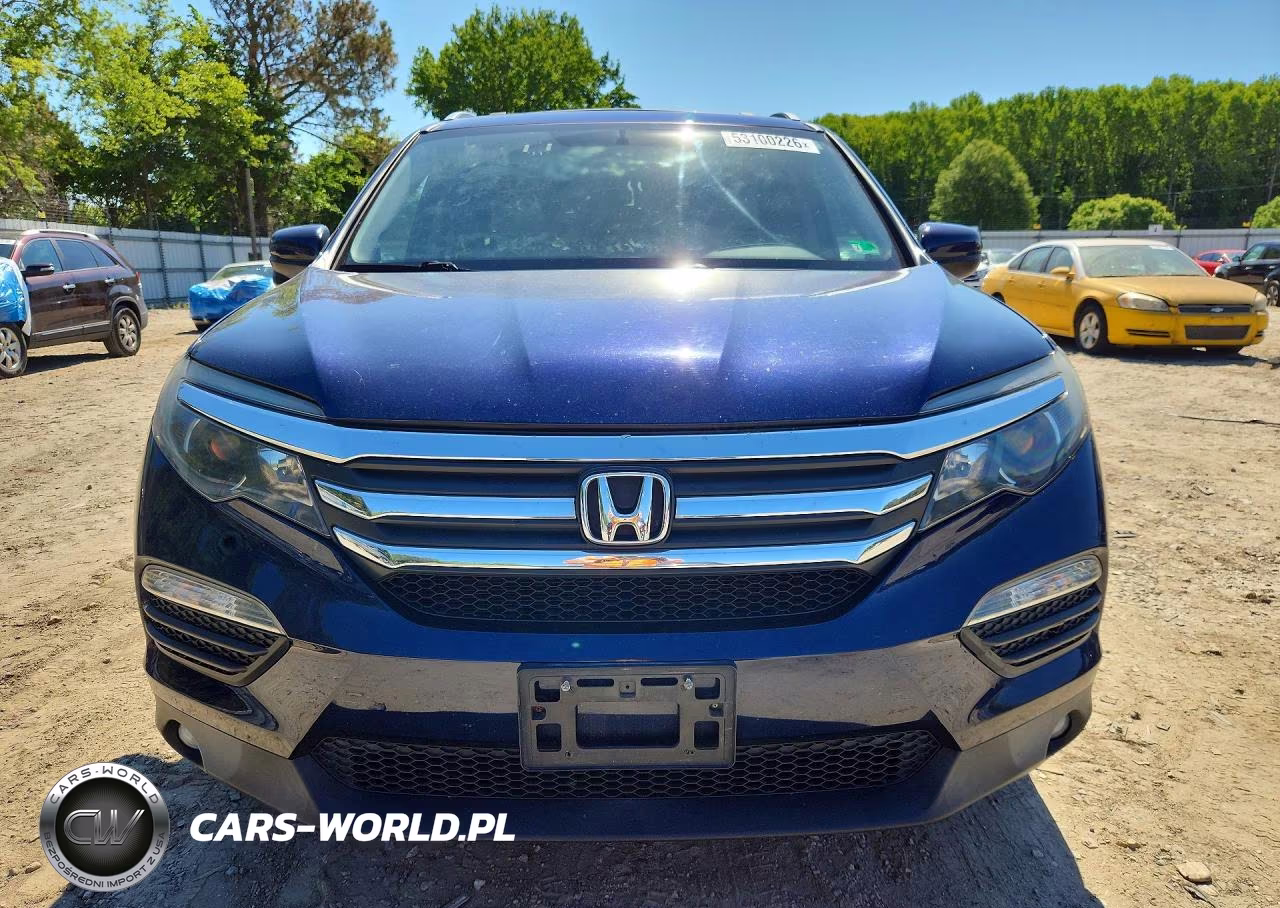 2017 Honda Pilot Exl VIN:5FNYF6H56HB072595 - 5