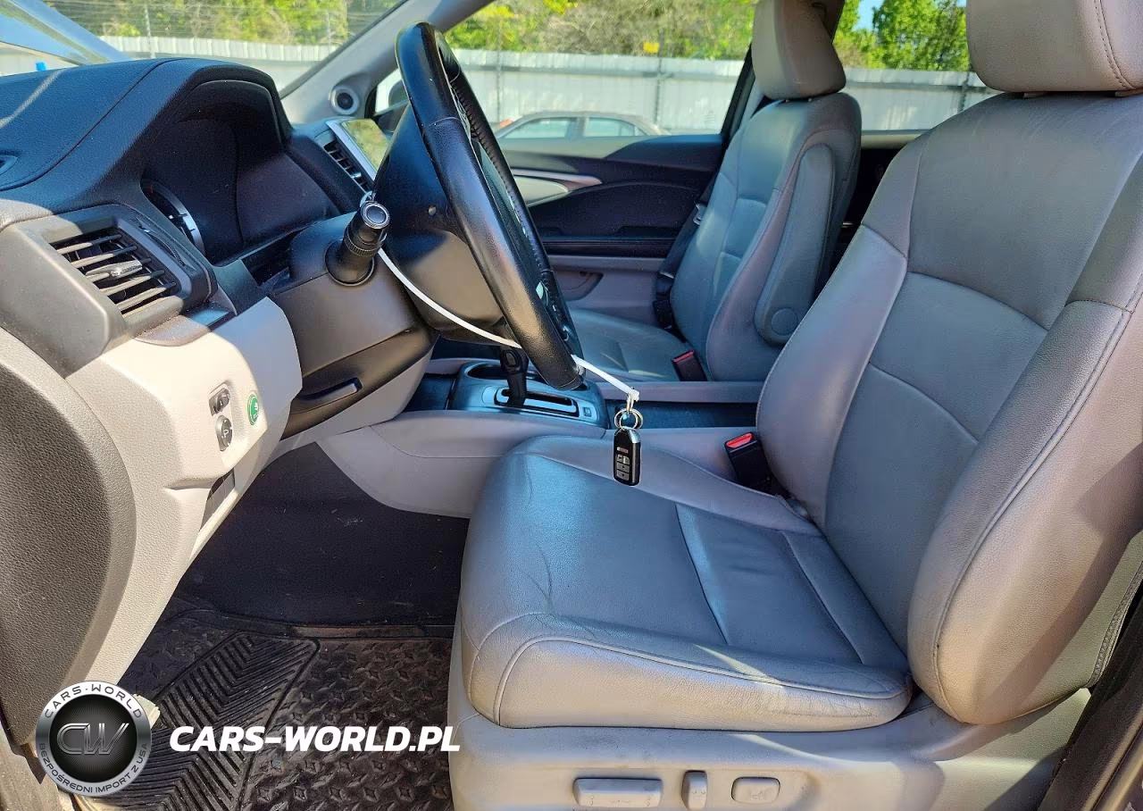 2017 Honda Pilot Exl VIN:5FNYF6H56HB072595 - 7