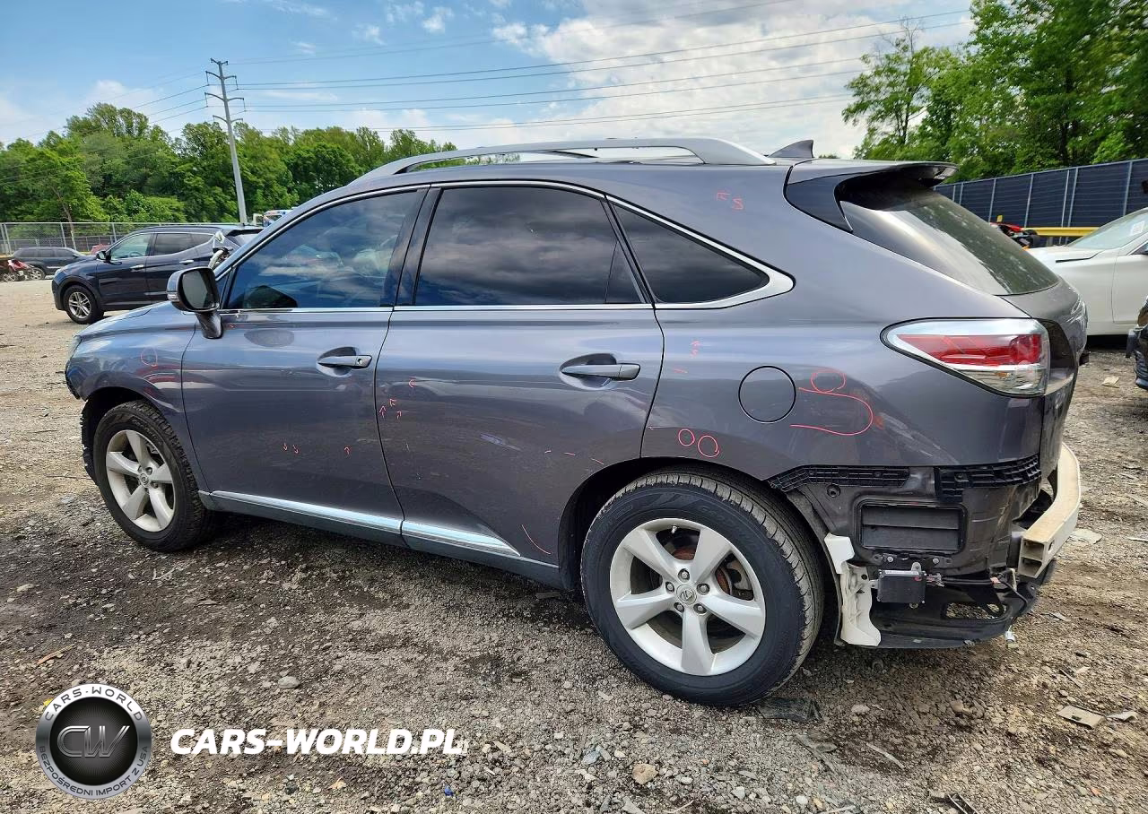 2015 Lexus Rx 350 Base VIN:2T2BK1BA5FC327843 - 2