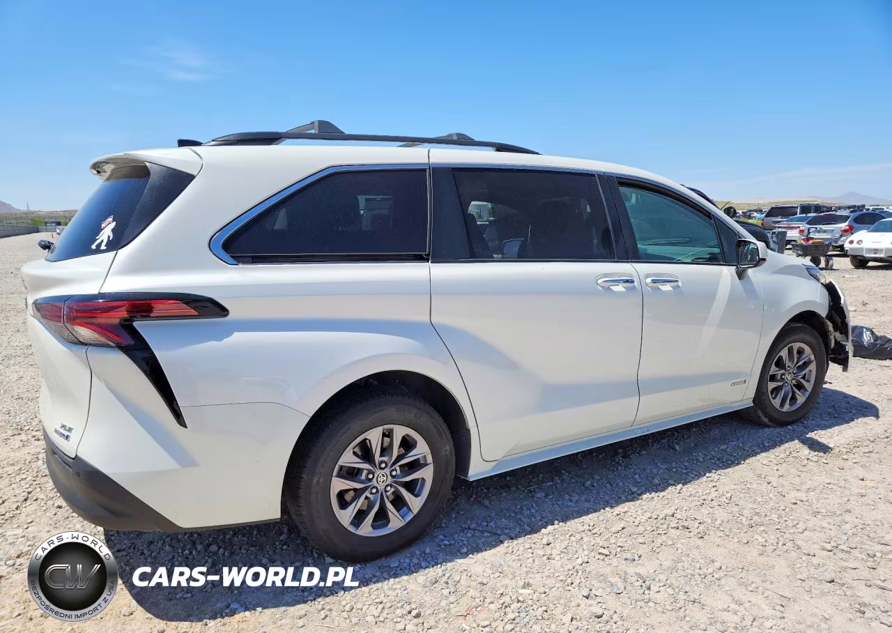 2021 Toyota Sienna Xle VIN:5TDJSKFC4MS027930 - 3