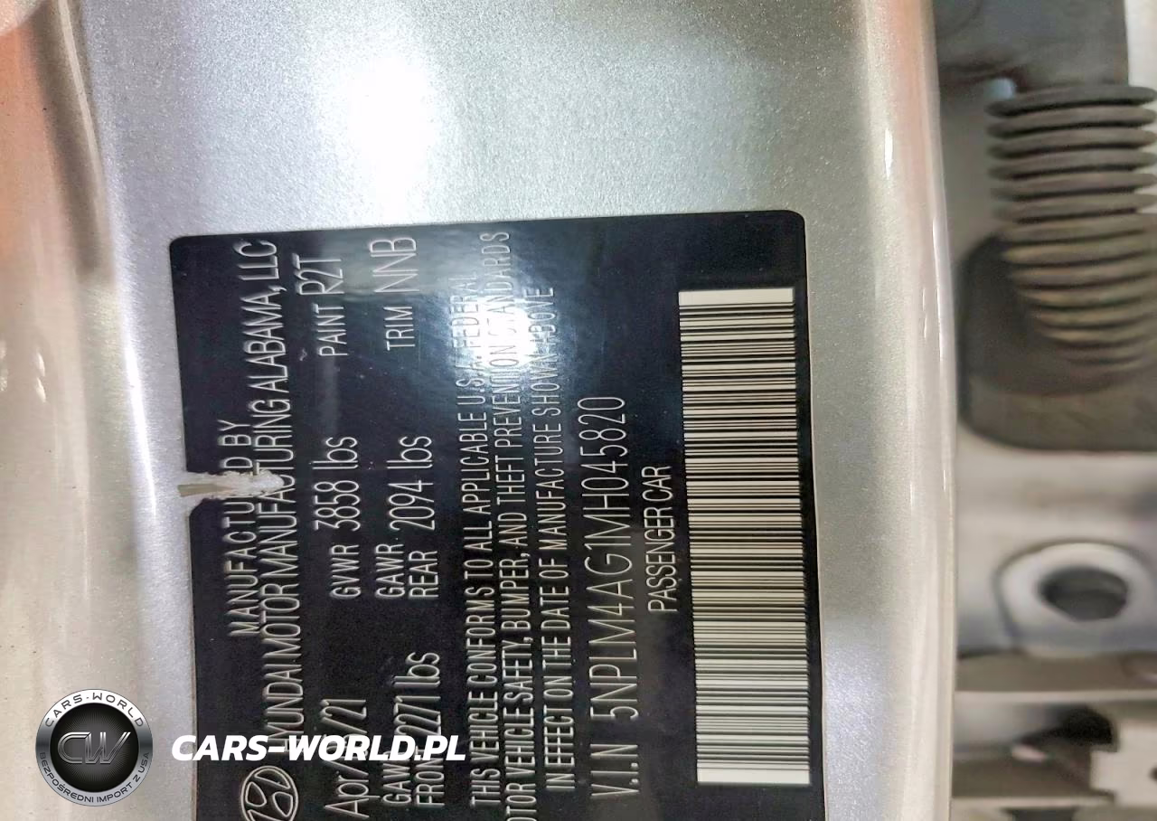 2021 Hyundai Elantra Sel VIN:5NPLM4AG1MH045820 - 12