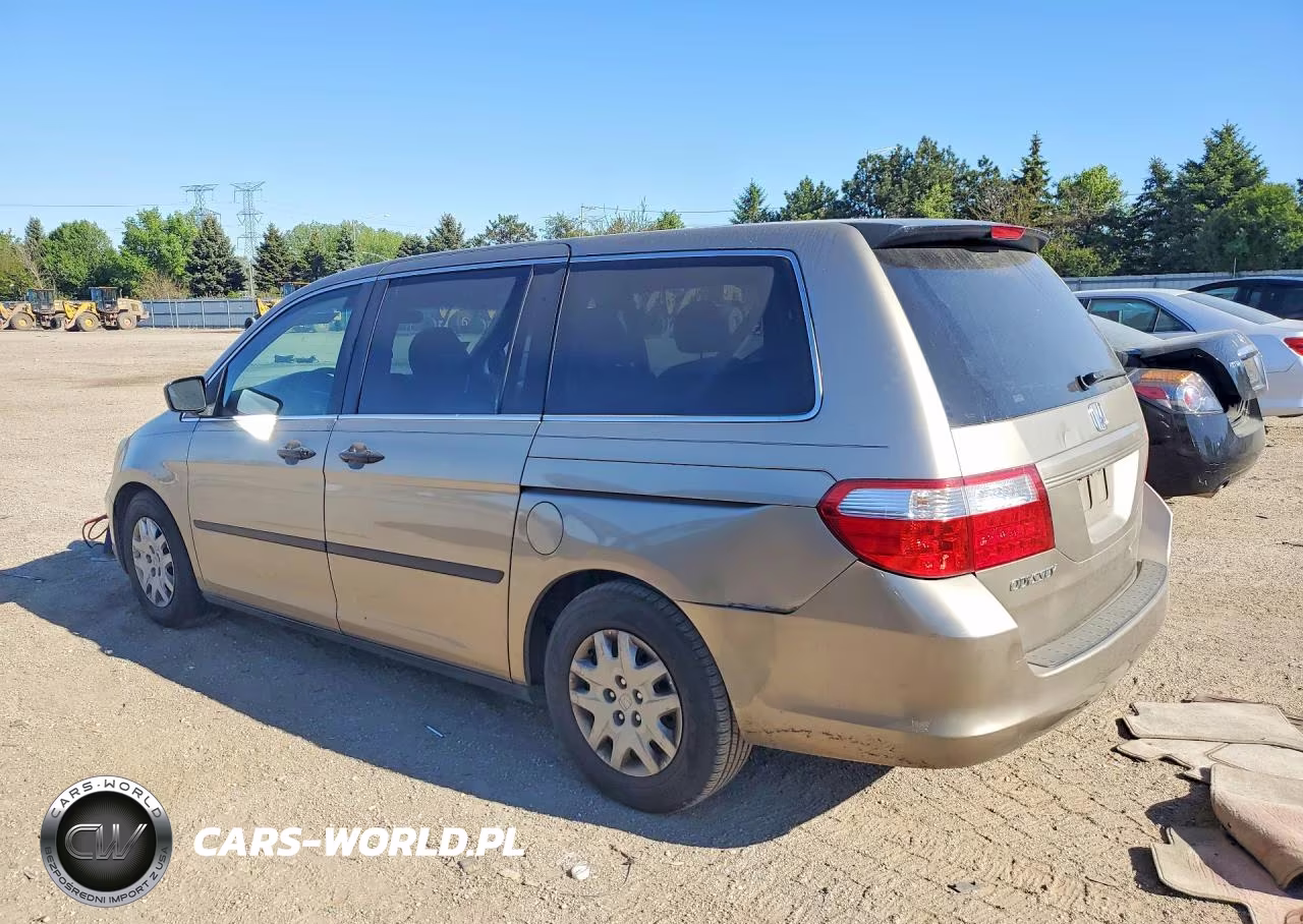 2007 Honda Odyssey Lx VIN:5FNRL38267B001879 - 2