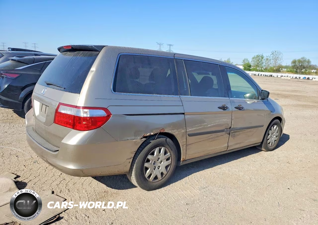 2007 Honda Odyssey Lx VIN:5FNRL38267B001879 - 3